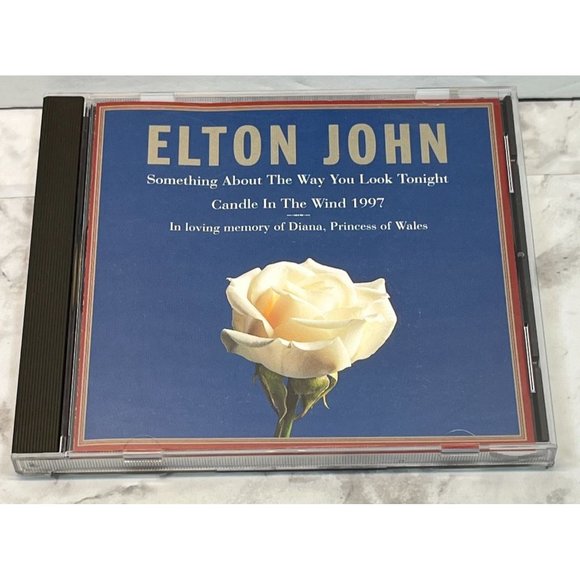 Elton John Something About the Way You Look Tonight CD 1997 Candle in the Wind - Picture 2 of 6